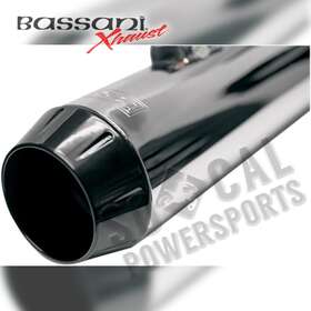 Bassani Manufacturing 810594018967 Endcap-lmb Black Powder-coated End Cap With 1 Inch Lip For
