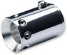 Bc904-020-p British Customs Exhaust Tips Silver Triumph Bonneville