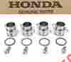 18236-300-030 Cb750 18291-mm5-860 93600-08022 Honda New Genuine Exhaust Header Flanges Set 1969-1976 K Oem Head Kit C67