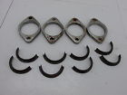 Collars Mount Oem Header Exhaust Suzuki 1100g 91-93 Gsx1100g Set Gsx Flanges
