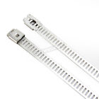 Cpp-9077 Cycle Performance Silver Ladder Style Stainless Steel Tie Wraps