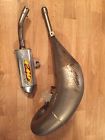 Cr125 H-50 Fmf 98 Honda Gold Series Fatty Pipe Power Core 2 Silencer