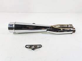 Vex001 Crf Motorcycles 2006 Harley Vrscr Street V-rod Slip On Exhaust Pipe Muffler Set