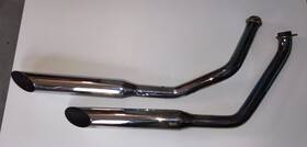 Phd-115 Cycle Shack Harley Davidson Exhaust Pipes Shovelhead Fx Fxd Fxe Fxs