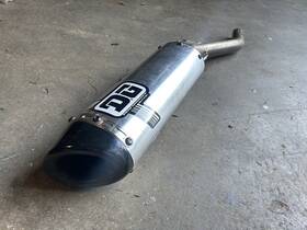 Uiu2lhs72e Dg Performance V2 Slip On Exhaust Pipe Suzuki Dr200se 96-14 071-6200
