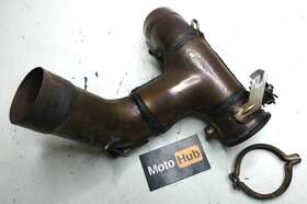 57014462b Ducati 16-18 959 1299 Panigale Oem Mid Exhaust Connector Y Wye Pipe W Butterfly
