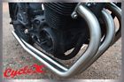 Ex-4-4-stainlesscr Cycle Brand New Honda Low Boy Into Drag Pipes Stainless