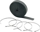 2001bk Exhaust Kit 1in. High-temperature Accel Black 50ft. Wrap -