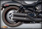 Fb7050 Force Motor Products Streetfighter Exhaust Forcestreetfighter Bullets-harley Vrsc Night Vrod Pipes Long Black