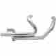 Flhtcuse7 550-0004 S Cycle Power Tune Duals Head Pipes Chrome Harley Cvo 12