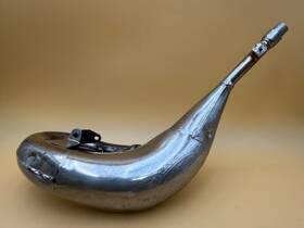 Fmf 14310-36e00 1996 - 2000 Rm125 Rm Gold Series Exhaust Header Head Pipe Expansion Chamber