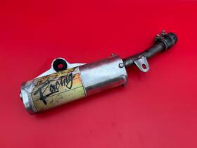 3jd-14753-01-00 Fmf 1989 1990 Yamaha Yz125 Racing Exhaust Pipe Muffler Silencer