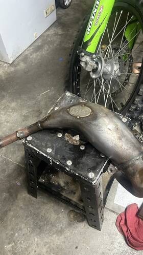 1820-1793 Fmf Racing Exhaust Pipe Ktm Husq Gas Mc Tc Sx 85 2018-2023