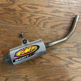 Fmf Racing Ikmm57ubwk Powercore 2 Shorty Exhaust Silencer For Kawasaki Kx125 95-98