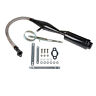 For 80cc Motorized Bicycle Unbranded Flexible Muffler Exhaust Pipe Bike Gas