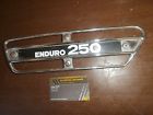 498-14729-01-00 Good Heat 75 Dt 250 Exhaust Guard Dt250 Enduro Muffler 498-14718-00-93 Yamaha Cover Shield 1975