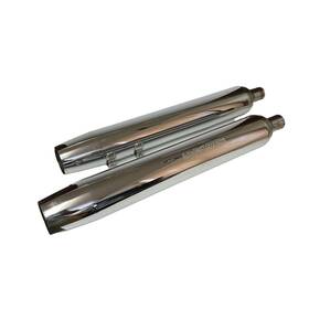65539-95 Harley 35538-95 Davidson Oem Chrome Touring Mufflers 65538-95 / Lightly Used