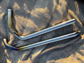Harley-davidson 1510-f 03 Twin Cam Softail Exhaust Slip On Straight Pipes
