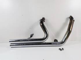 Harley Davidson 330-f 1998 Dyna Fxdl Low Rider Custom True Duals Exhaust Pipe 330 F