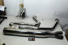 Harley-davidson 6430 94-06 Touring Cobra Powerpro Hp 2 Into 1 Exhaust System Chrome