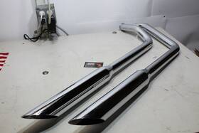 65300-05 Harley-davidson 05-06 Softail Cycle Shack Chrome Exhaust Pipe System Slip On Nos No Mount