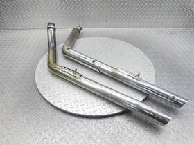 65503-95 Harley-davidson 1997 Fat Boy Exhaust Header Head Pipe Tube Muffler Assembly