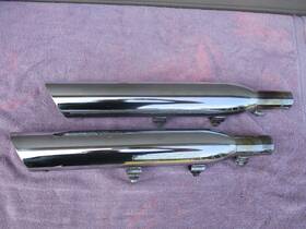 805-18-07 Harley-davidson Genuine Oem Screaminft Eagle Slash Exhaust Muffler Slip-ons Ft09 Sportster