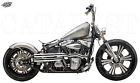 Harley Santee 1986-2011 High Barrel Exhaust Softail Pipes Chrome Double