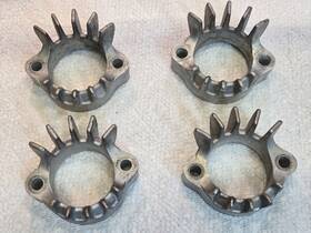 Honda 18231-438-000 18231 438 000 Exhaust Flanges Cb750f 79 82 Aluminum Set Of 4 8mm