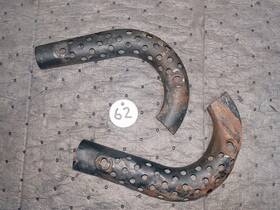18450-181-000za Honda 18240-130-640za 1979 Z50 Z50r Front Exhaust Pipe Cover #18240-130-640za #18450-181-000za