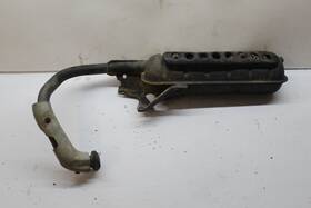 18300-gs6-670 Honda 1989 Elite 50 Sr Exhaust Pipe Muffler Slip On Can Silencer