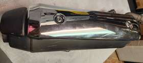 18300-kpb-670 Honda 2001- 2007 Reflex Nss 250 Exhaust Muffler With Protector