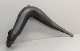 18300ka4700za Honda 182 Cr250 Oem Exhaust Pipe Red Rocket Chamber Cr 250