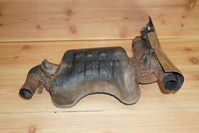 Honda 18301-mf5-003 1983 1984 Vt500c Vt500 Shadow Exhaust Mid Head Header Pipe Dual Muffler