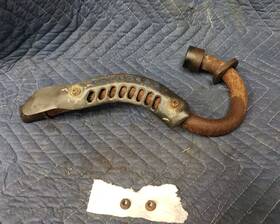 18320-958-682 Honda 82 83 84 Atc200m Atc200 Atc 200m 200 Trx200 Oem Head Exhaust Pipe Muffler