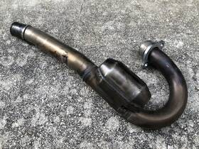 Honda 18320-k95-a40 2019 Crf250r Oem Exhaust Pipe Chamber Header Right 038