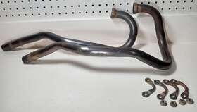 18320-mn1-670 Honda 1988 - 1990 Xr600r Oem Exhaust Pipes Xr 600 R Xr600 1989