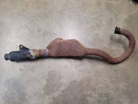 18330-376-003 Honda Exhaust Pipe Muffler 1976 Tl250 Trials Modified