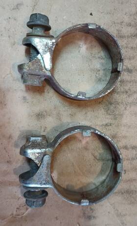 18375-413-000 Honda Exhaust Pipe Clamp Cm400 450 Cb400 650 750 Sc T I D A C E Cl650 500 Cx