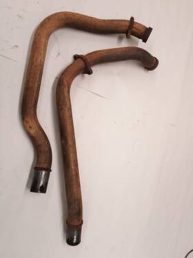 18420-ml7-701 Honda Interceptor Vfr700f Vfr750f Front Exhaust Pipes Fits 1986-1987