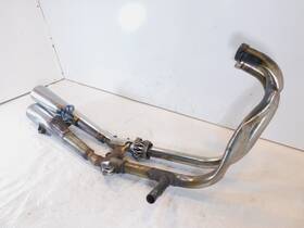 18450-mg1-020 Honda Cb1000 Chrome Rear Engine Left Exhaust Header Pipes And Mufflers -damaged