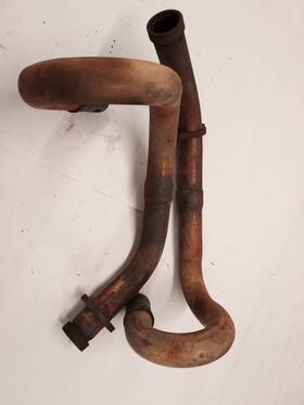 18470-ml7-701 Honda Interceptor Vfr700f Vfr750f Rear Exhaust Pipes Fits 1986-1987