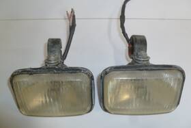 33100-vm0-770 Honda 1985 Fl350 Headlights And Mounts Light Lh Rh Fl 350 Odyssey 5i