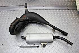 Honda 7910045 1996 Cr80r Exhaust Pipe Chamber And Muffler
