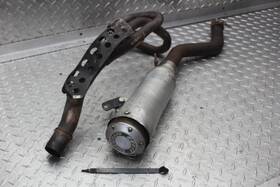 7910080 Honda 2001 Xr650l Exhaust Pipe Chamber Header