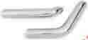 Hs-217 Cycle Shack Heat Shield For 2in Drag Pipes Exhaust System Chrome Rear