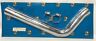 Mhd-138 Hs-38 Cycle Shack Nos Rear Heatshield Harley Fatboy Fxstf For Pipes