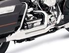 Hs-flh-637cl Bassani Xhaust Exhaust Heat Shield Set Chrome Harley Flhtc Classic 1988-2005 2007-2009