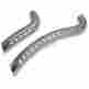 Hs-xl-ff12h Bassani Chrome Radial Sweeper Holy Heatshields