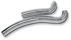 Hsxlff12 Bassani Radial Sweeper Exhaust Heat Shields Chrome For Harley Xl